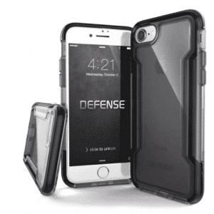 Estuche Para iPhone 7/8 X-doria Defense Clear En Negro