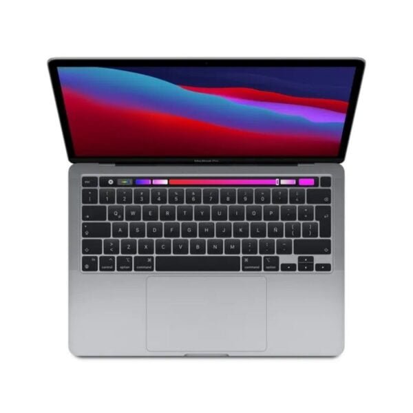 MacBook Pro de 13 pulgadas: Chip M1 de Apple con CPU de ocho núcleos y GPU de ocho núcleos, 256 GB SSD – Gris espacial