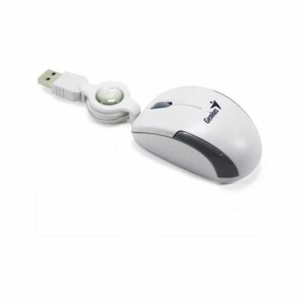 Mouse Genius Micro traveler  V2 USB  Blanco